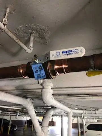 Copper pipe repair and valve work for Water Line Repair in Osseo