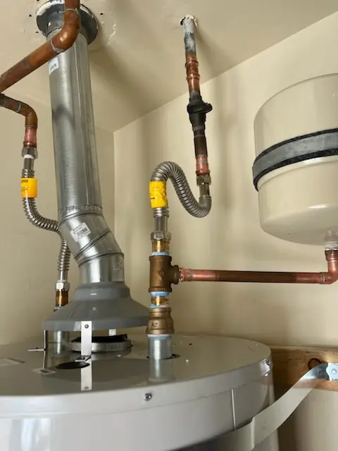 Water heater installation and plumbing repair in Osseo